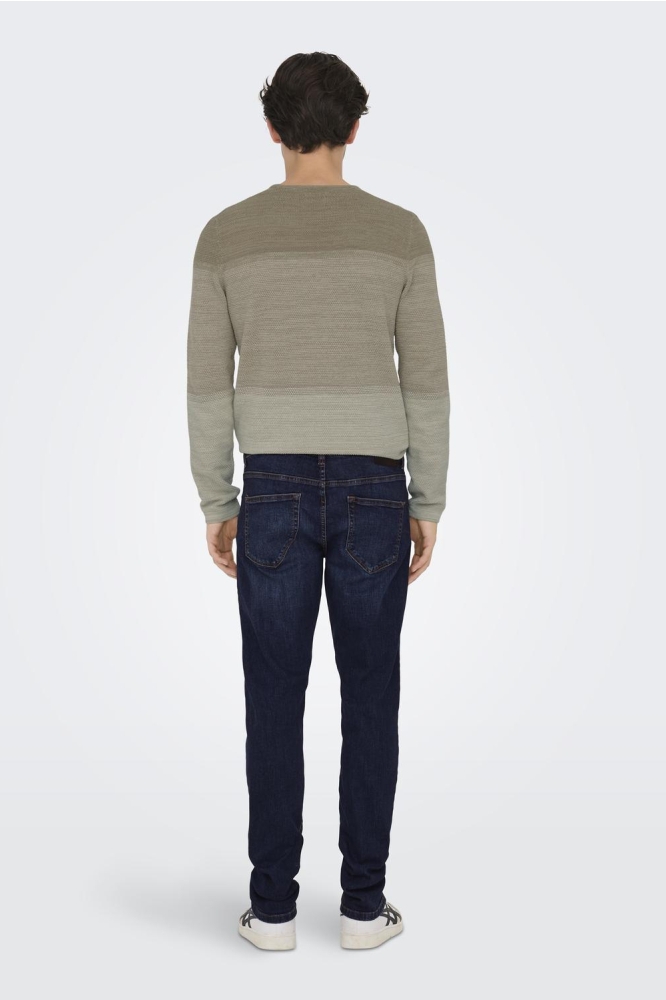 ONSWEFT REG.DK. BLUE 6752 DNM JEANS 22026752 DARK BLUE DENIM